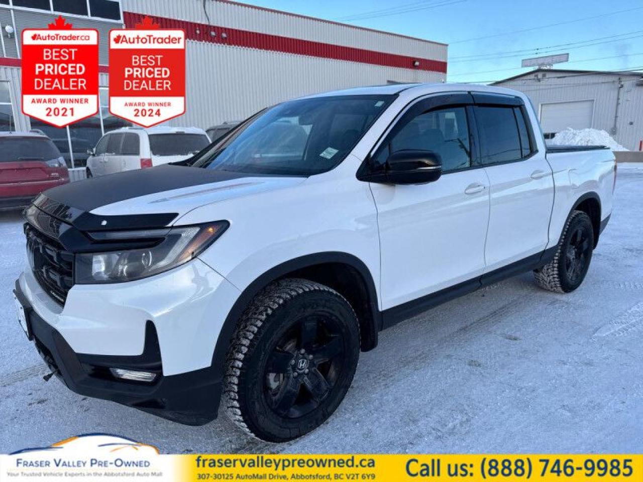 Used 2024 Honda Ridgeline Black Edition  3-inch Lift, Fully Loaded! for sale in Abbotsford, BC