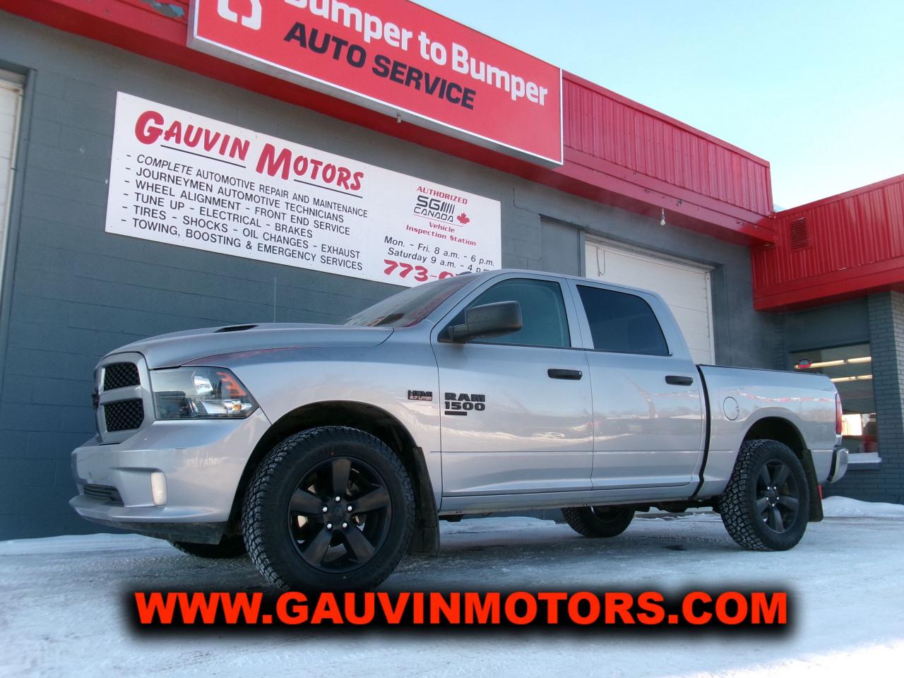 Used 2019 RAM 1500 Classic Crew,  Heated Seats, Local Low km Trade for sale in Swift Current, SK