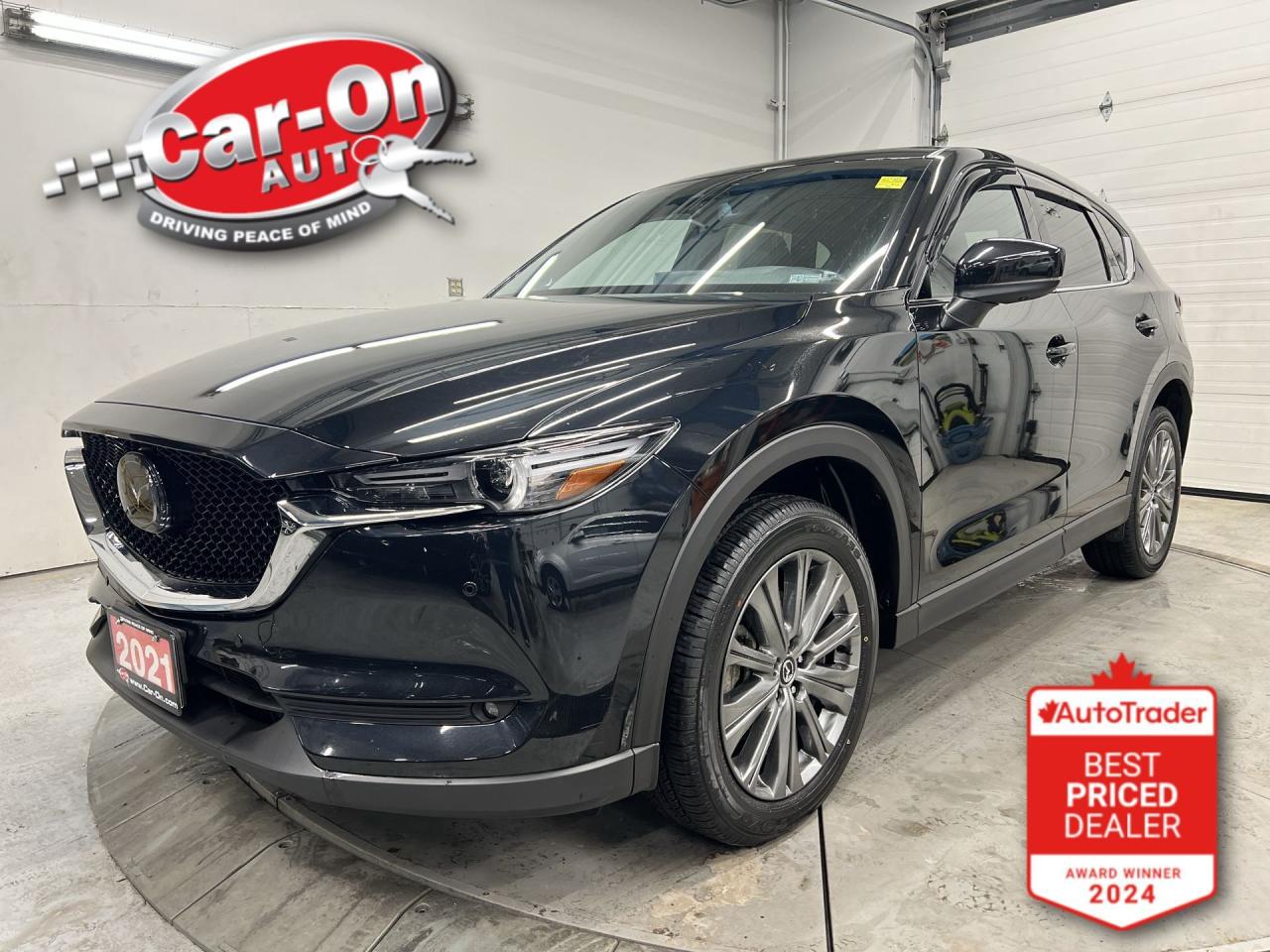 Used 2021 Mazda CX-5 SIGNATURE AWD | LEATHER | 360 CAM | HUD | LOW KMS! for sale in Ottawa, ON