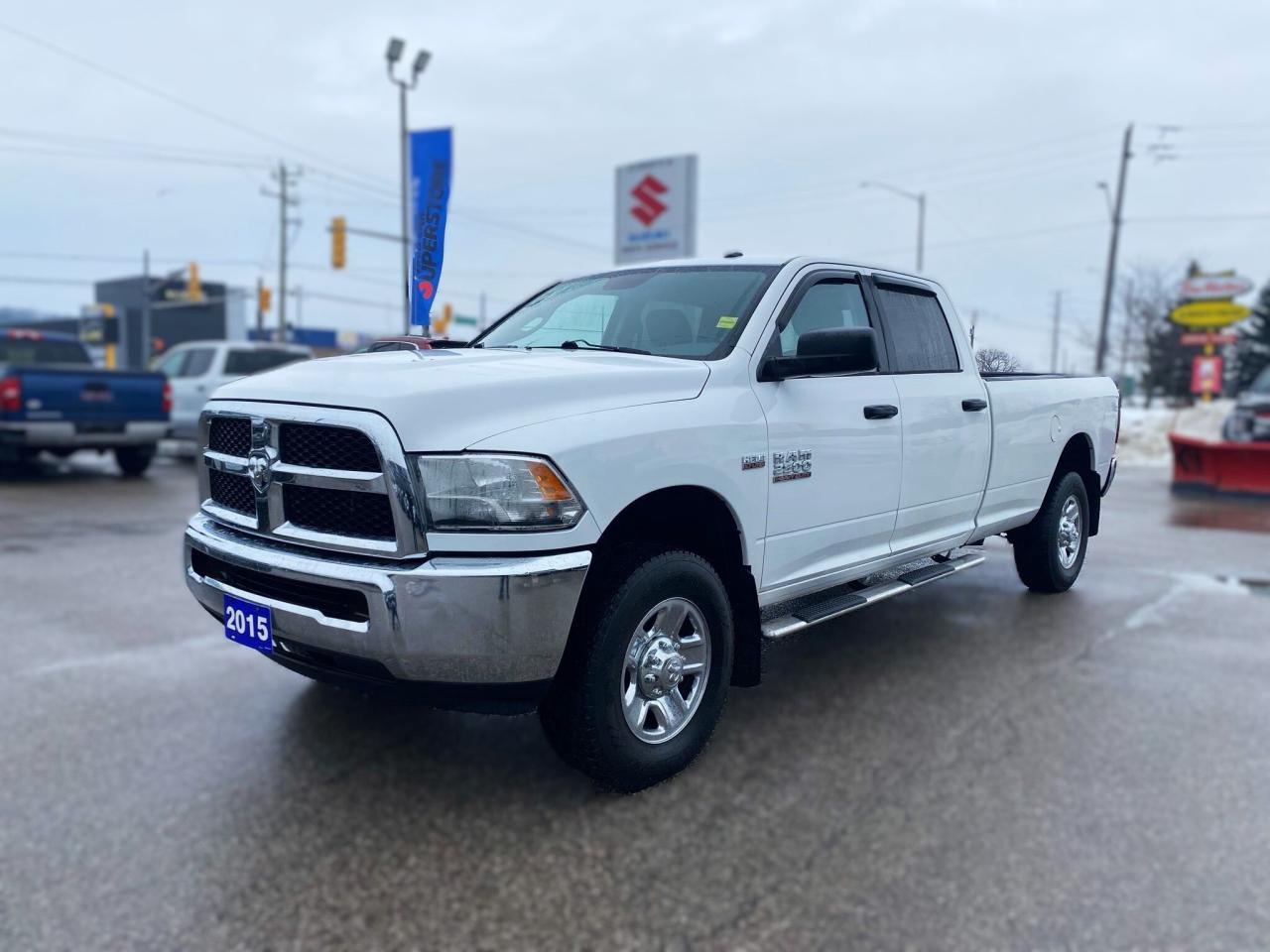 Used 2015 RAM 2500 SLT Crew Cab 4x4 ~5.7L HEMI ~8' Box ~Trailer Tow for sale in Barrie, ON