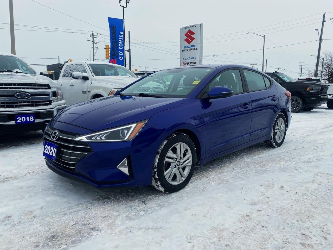 Used 2020 Hyundai Elantra Preferred ~Heated Seats + Wheel ~Camera ~Bluetooth for sale in Barrie, ON