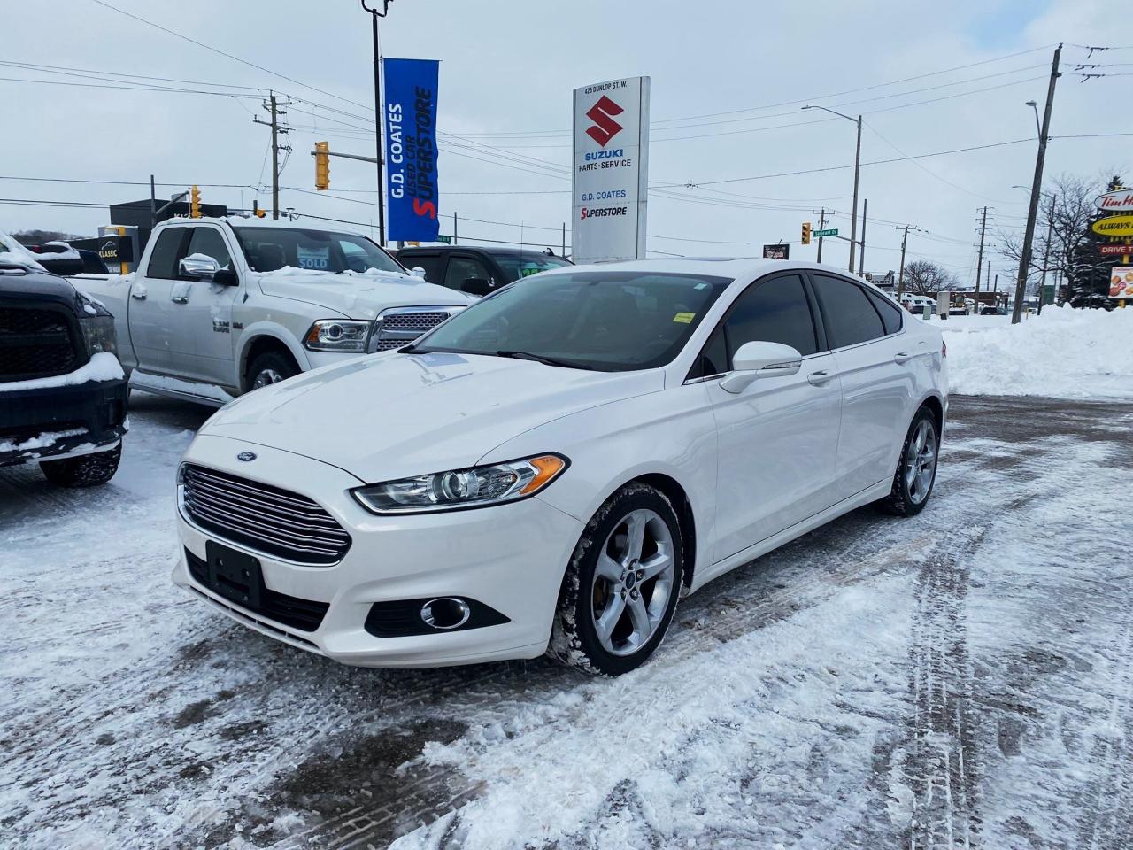 Used 2015 Ford Fusion SE ~Nav ~Camera ~Bluetooth ~Power Sunroof for sale in Barrie, ON