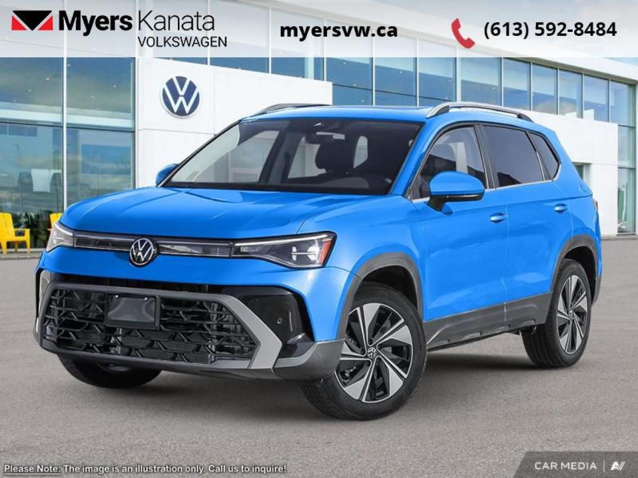 New 2025 Volkswagen Taos Highline  - Leather Seats for sale in Kanata, ON