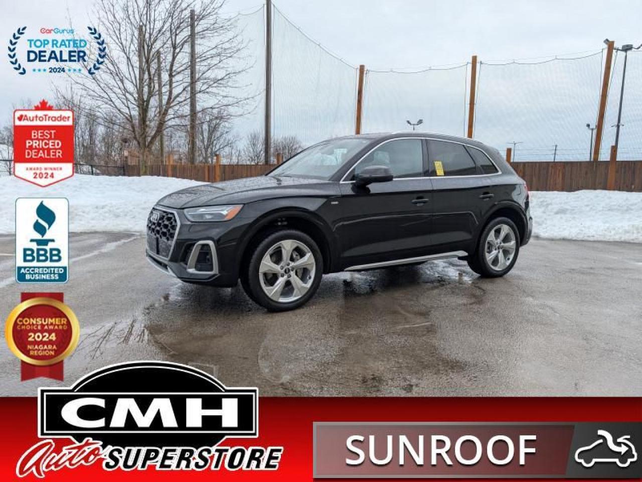 Used 2021 Audi Q5 45 Progressiv S Line  **S LINE** for sale in St. Catharines, ON