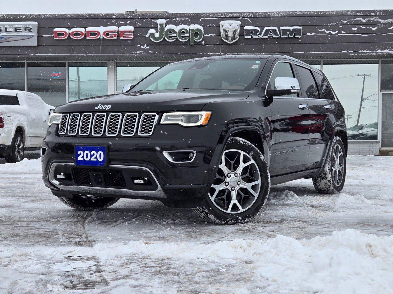 Used 2020 Jeep Grand Cherokee Overland for sale in London, ON