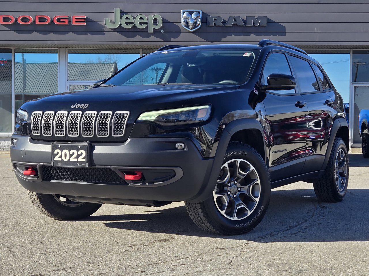 Used 2022 Jeep Cherokee Trailhawk for sale in London, ON