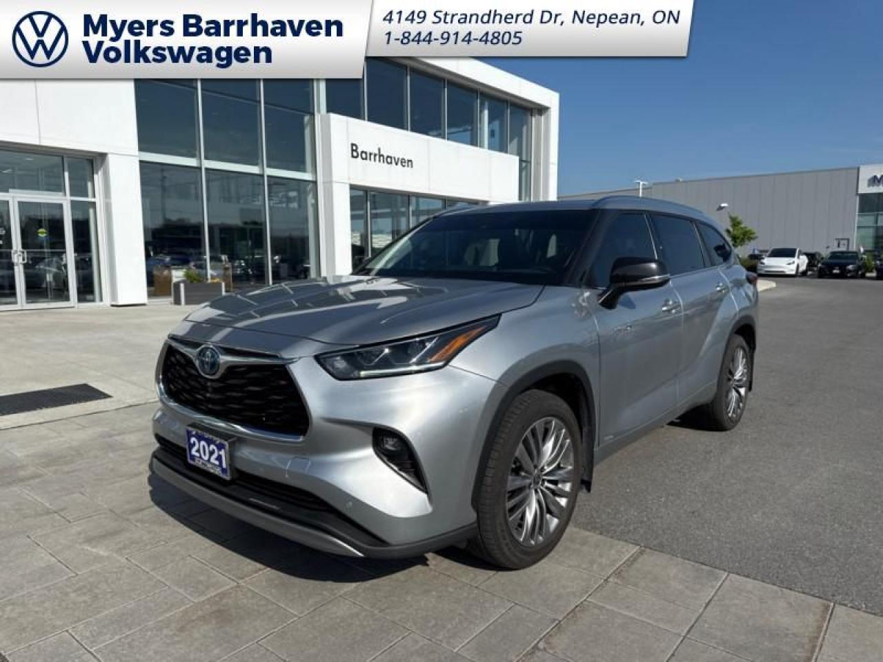 Used 2021 Toyota Highlander HYBRID Limited  - Sunroof for sale in Nepean, ON