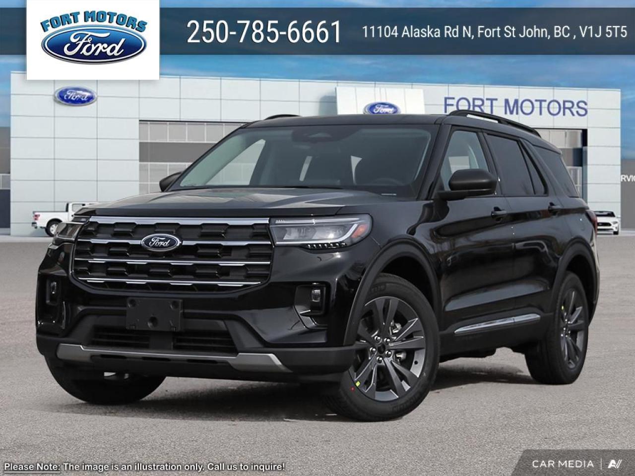 New 2025 Ford Explorer ACTIVE for sale in Fort St John, BC