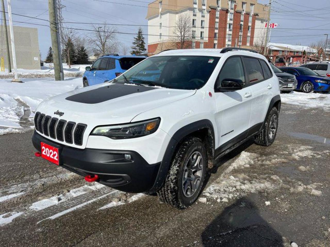 Used 2022 Jeep Cherokee Trailhawk  | 4WD | Leather | Heated Seats & Steering | Apple CarPlay & Android Auto | Remote Start | for sale in Guelph, ON