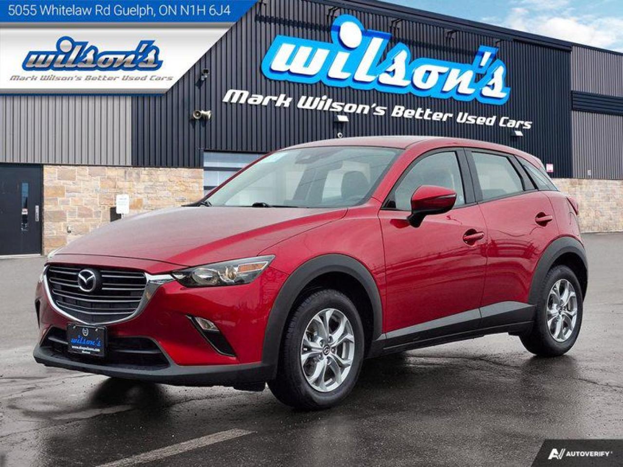 Used 2021 Mazda CX-3 GS-L AWD | Leather Trim | Sunroof | Htd Steering + Seats | CarPlay + Android | Rear Cam | Alloy Whe for sale in Guelph, ON