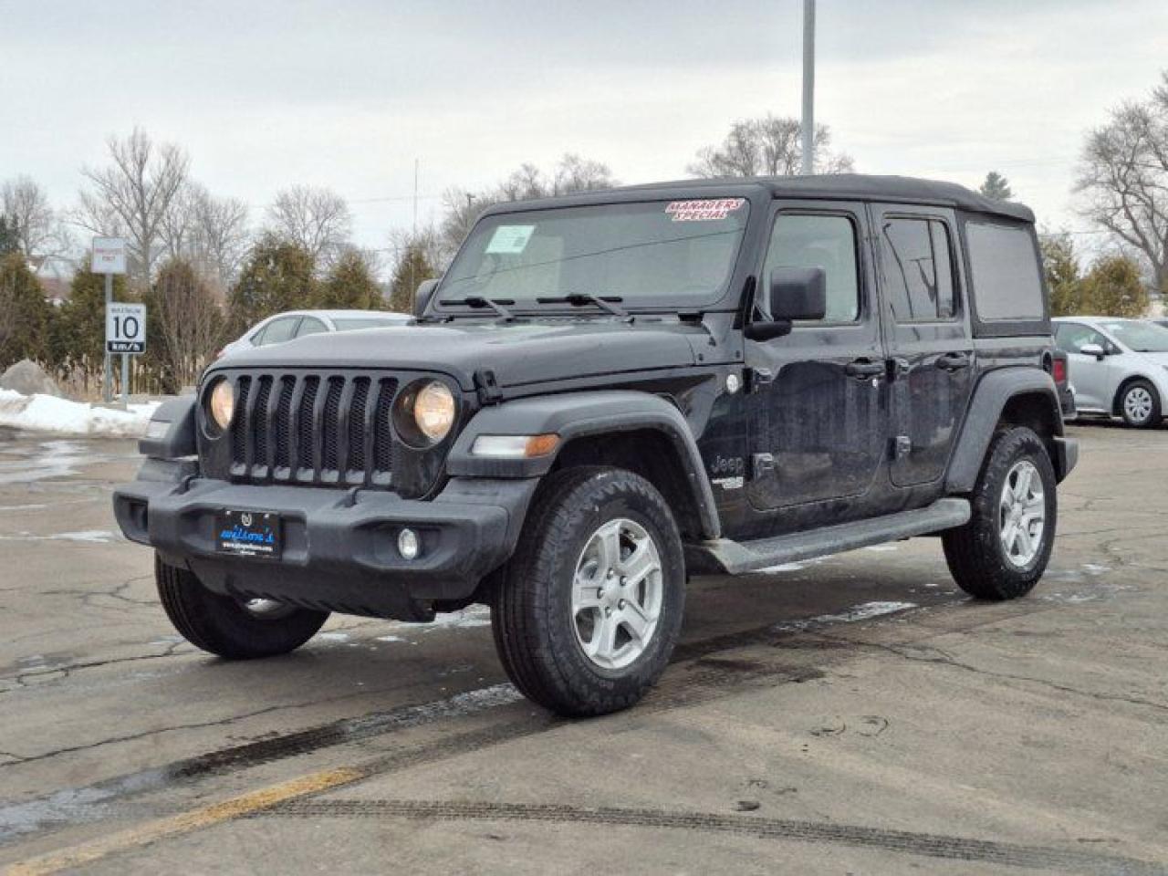 Used 2021 Jeep Wrangler Unlimited Sport | Auto | A/C | Remote Start | CarPlay + Android | Rear Camera | and more! for sale in Guelph, ON