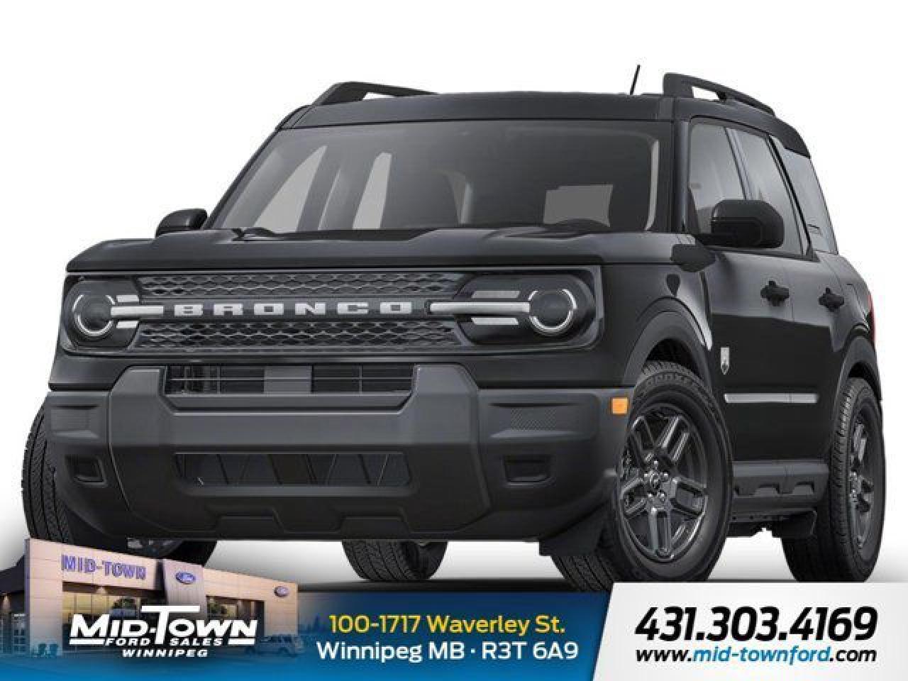 New 2025 Ford Bronco Sport Big Bend | Rain Sensing Wipers | Molle Strap System for sale in Winnipeg, MB