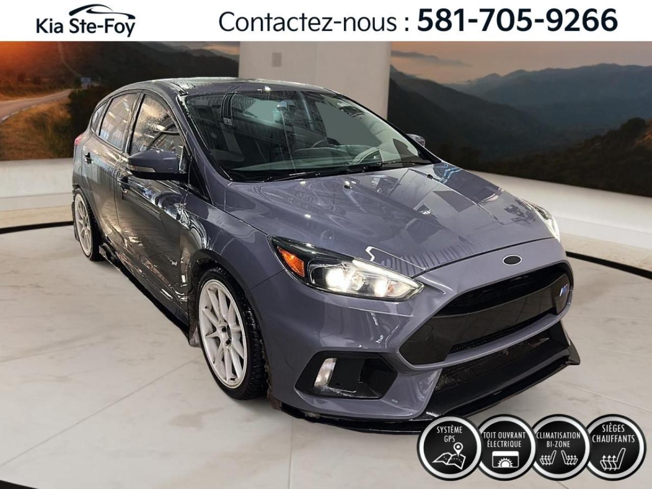 Used 2017 Ford Focus RS* GPS* TOIT* CUIR* VOLANT CHAUFFANT* BIZONE* for sale in Ste-Foy, QC