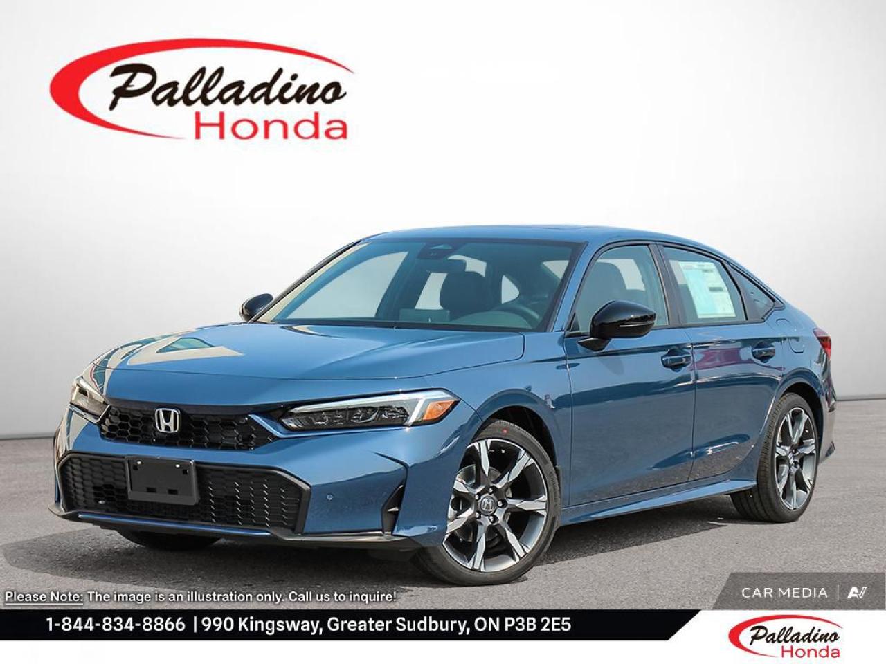 New 2025 Honda Civic Hybrid Sport Touring for sale in Greater Sudbury, ON