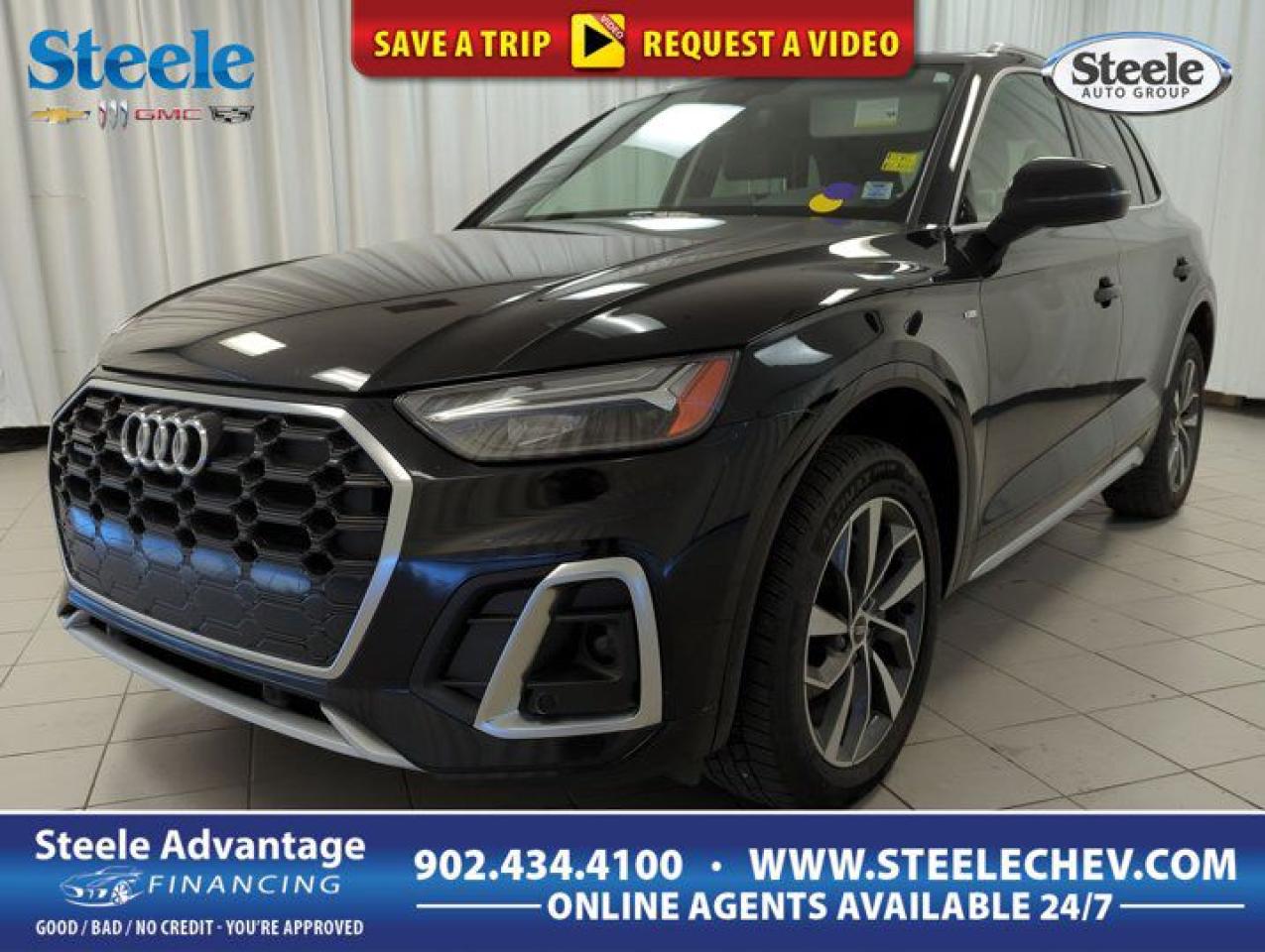 Used 2023 Audi Q5 Progressiv Leather Panoramic Sunroof *GM Certified* for sale in Dartmouth, NS