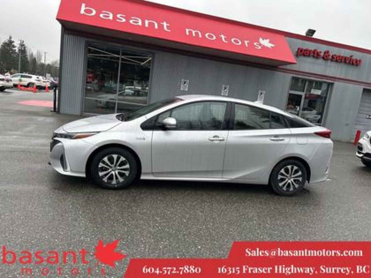 Used 2020 Toyota Prius Prime NO PST!! Backup Cam, Fuel Efficient!! for sale in Surrey, BC