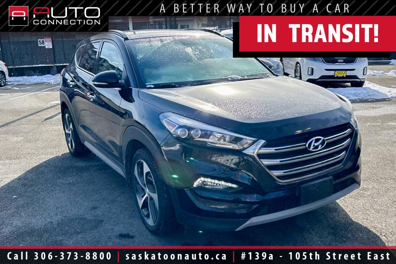 <div><span><span>Low Kilometers - Regularly Maintained - Accident Free</span><br><br></span><span>Key Features:</span><span><br></span><span><br>- All-Wheel Drive (AWD)</span><br><span>- 9.3L/100km Combined Fuel Economy</span><br><span>- Heated Front & Rear Seats</span><br><span>- Heated Steering Wheel</span><br><span>- Apple CarPlay & Android Auto Compatibility</span><br><span>- Navigation System</span><br><span>- Panoramic Moonroof</span><br><span>- Rear Parking Sensors</span><br><span>- Rearview Camera</span><br><span>- Lane Change Assist</span><br><span>- Autonomous Emergency Braking w/ Pedestrian Detection</span><br><span>- Blind Spot Detection w/ Rear Cross-Traffic Alert</span><br><span>- 8-Speaker Infinity Premium Sound System</span><br><span>- 8-Inch Touchscreen Display</span><br><span>- Smart Power Liftgate</span><br><span>- Proximity Keyless Entry</span><br><span>- Windshield Wiper De-Icer</span><br><span>- Dual-Zone Climate</span><br><span>- 1.6L Turbocharged 4-Cylinder Engine<br></span><span><br><span>Manufacturers Brochure: </span></span><a href=https://www.hyundaicanada.com/-/media/hyundai/showroom/2017/tucson/brochure/english/3013_tucson_2017_web_brochure_en3.pdf target=_blank><span>https://www.hyundaicanada.com/-/media/hyundai/showroom/2017/tucson/brochure/english/3013_tucson_2017_web_brochure_en3.pdf</span></a><span><br><br></span><span>Unlock a full year of FREE exclusive VIP benefits with your purchase! Enjoy 20% off labor, 25% off tires, free windshield stone chip repairs, and so much more. Visit saskatoonauto.ca/vip-features for all the details.<br><br></span><span>Honesty Pricing eliminates the haggle hassle by providing you with our lowest possible selling price up front. In fact, it is the lowest price in our market, and we will prove it by disclosing a comprehensive market report of what our competitors are selling similar vehicles for.<br></span><span><br>This vehicle meets our Diamond Certification standard, which begins by selecting only premium quality vehicles and subjecting them to a much more comprehensive inspection process than typical dealerships use. Diamond Certified ensures a clean history, exceptional appearance and problem-free operation.<br></span><span><br>At Saskatoon Auto Connection we sell pre-owned automobiles the way we would like to buy them ourselves. Since 2008, we have been dedicated to providing the highest level of integrity and transparency in our industry, in combination with the highest quality vehicles at the most competitive prices in Saskatchewan. Our friendly staff is ready to positively redefine your expectations of the pre-owned automobile space.</span></div>