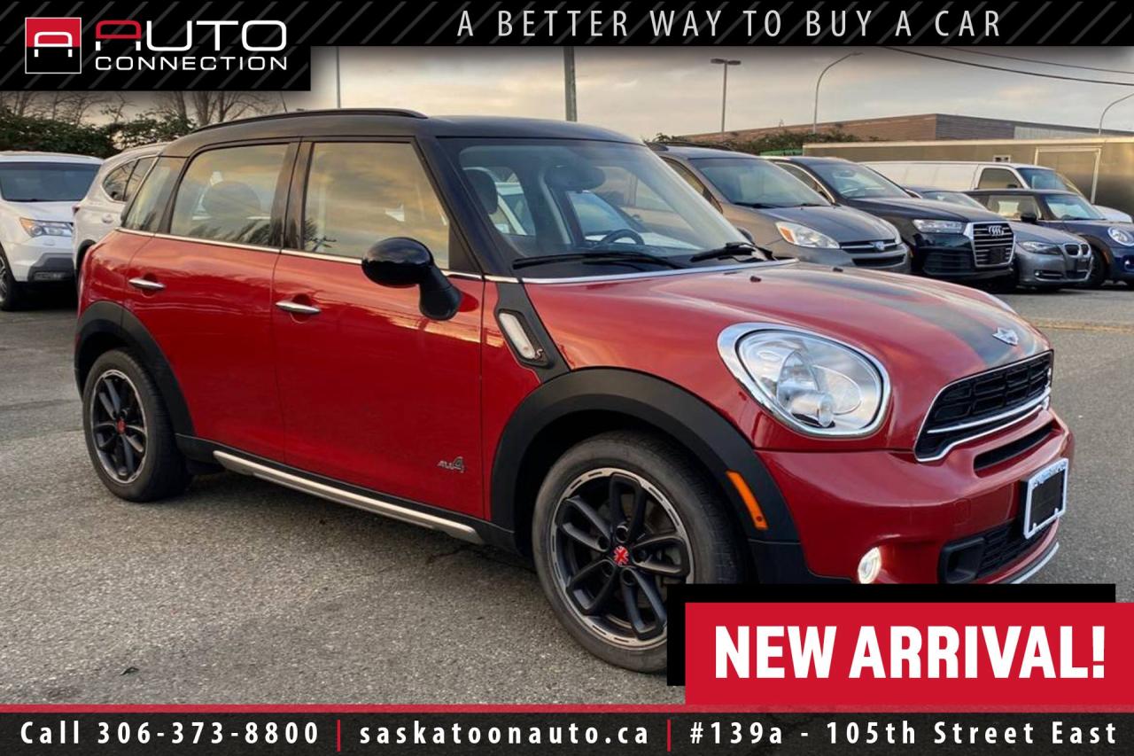 Used 2015 MINI Cooper Countryman Cooper S ALL4 - LOW KMS - HEATED SEATS - PANORAMIC ROOF for sale in Saskatoon, SK