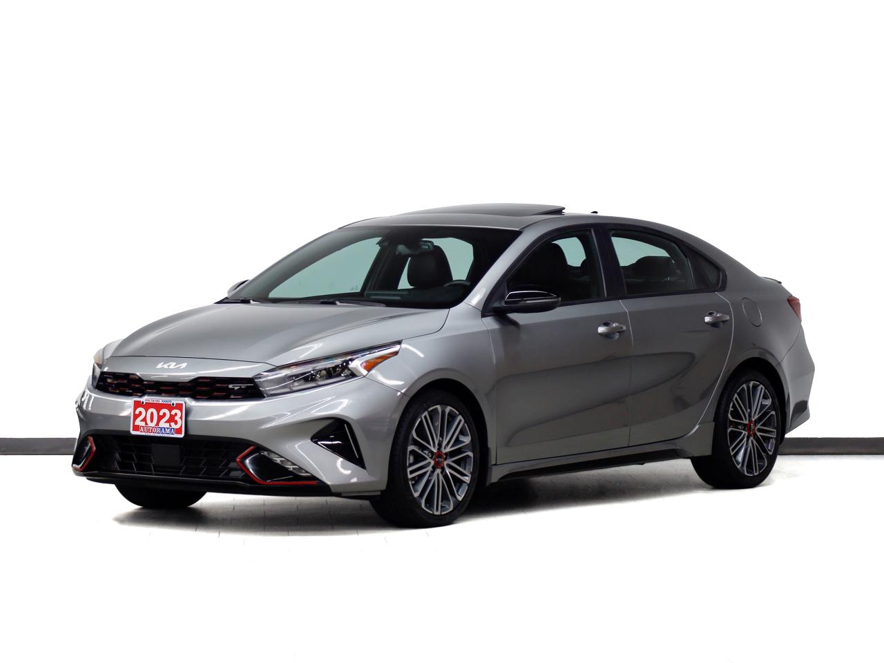 2023 Kia Forte GT-Line | Nav | Leather | Sunroof | BSM | CarPlay