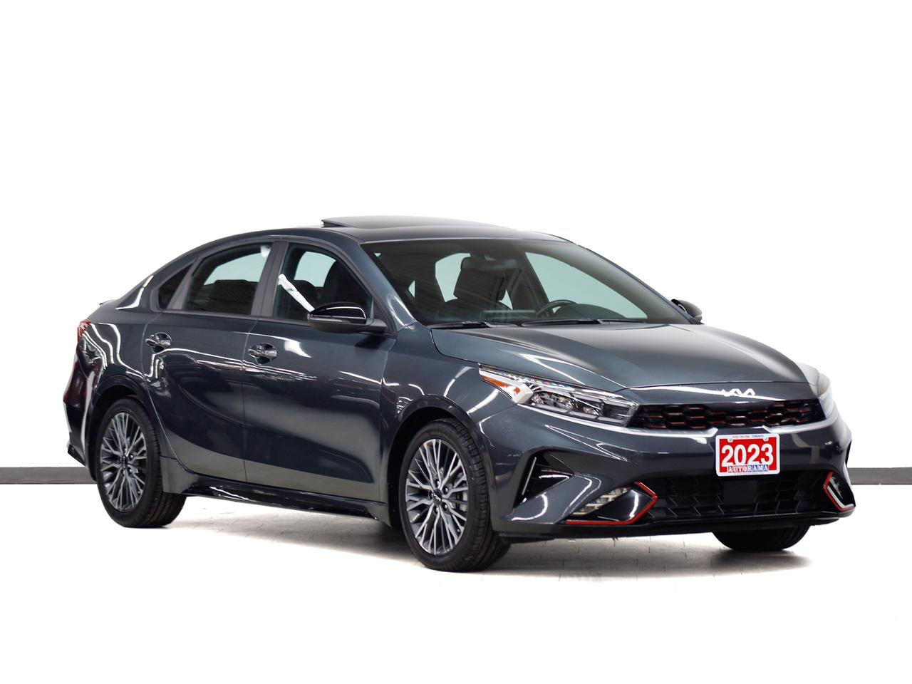 2023 Kia Forte GT-Line | Nav | Leather | Sunroof | BSM | CarPlay