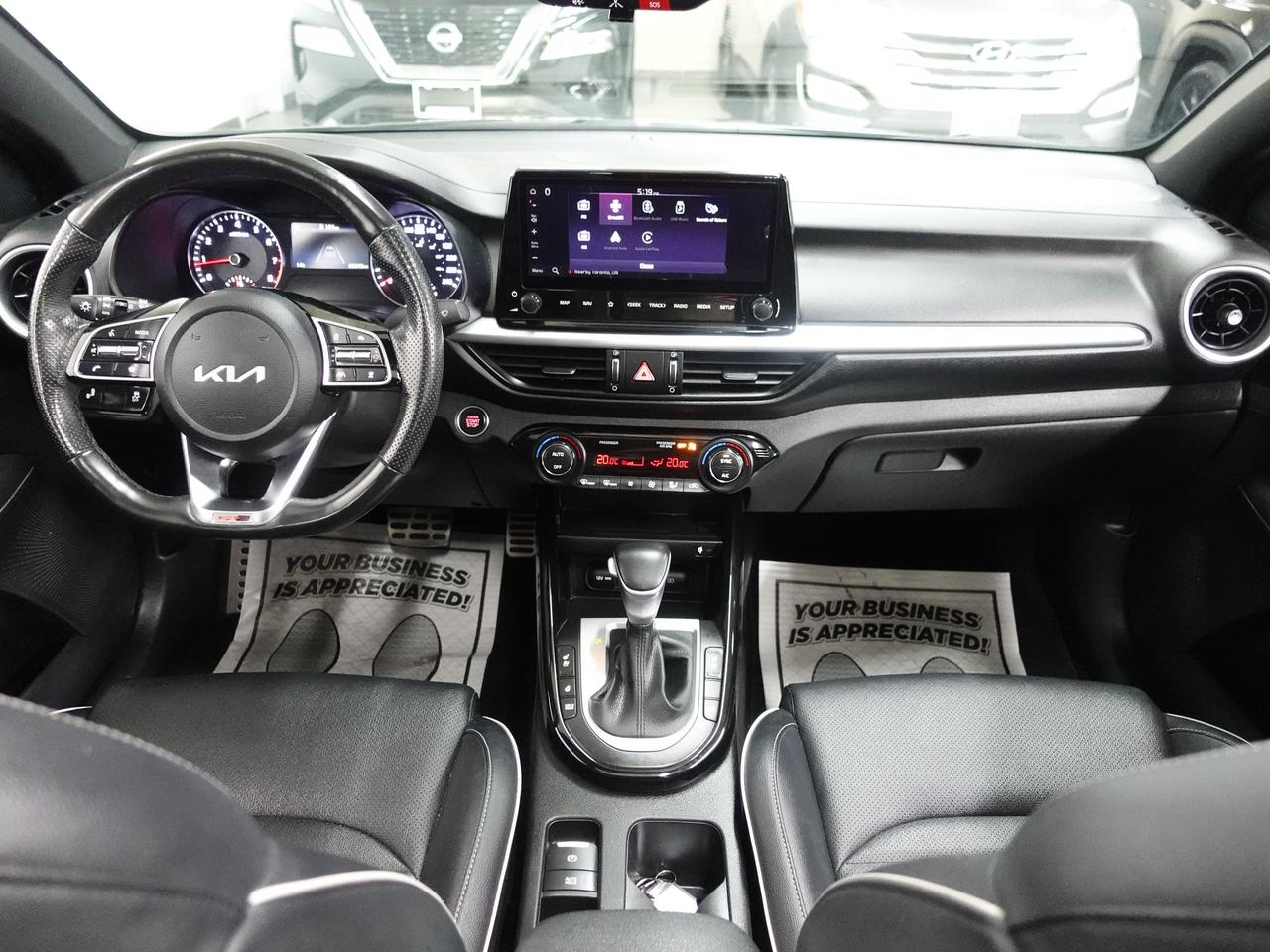 2023 Kia Forte GT-Line | Nav | Leather | Sunroof | BSM | CarPlay Photo