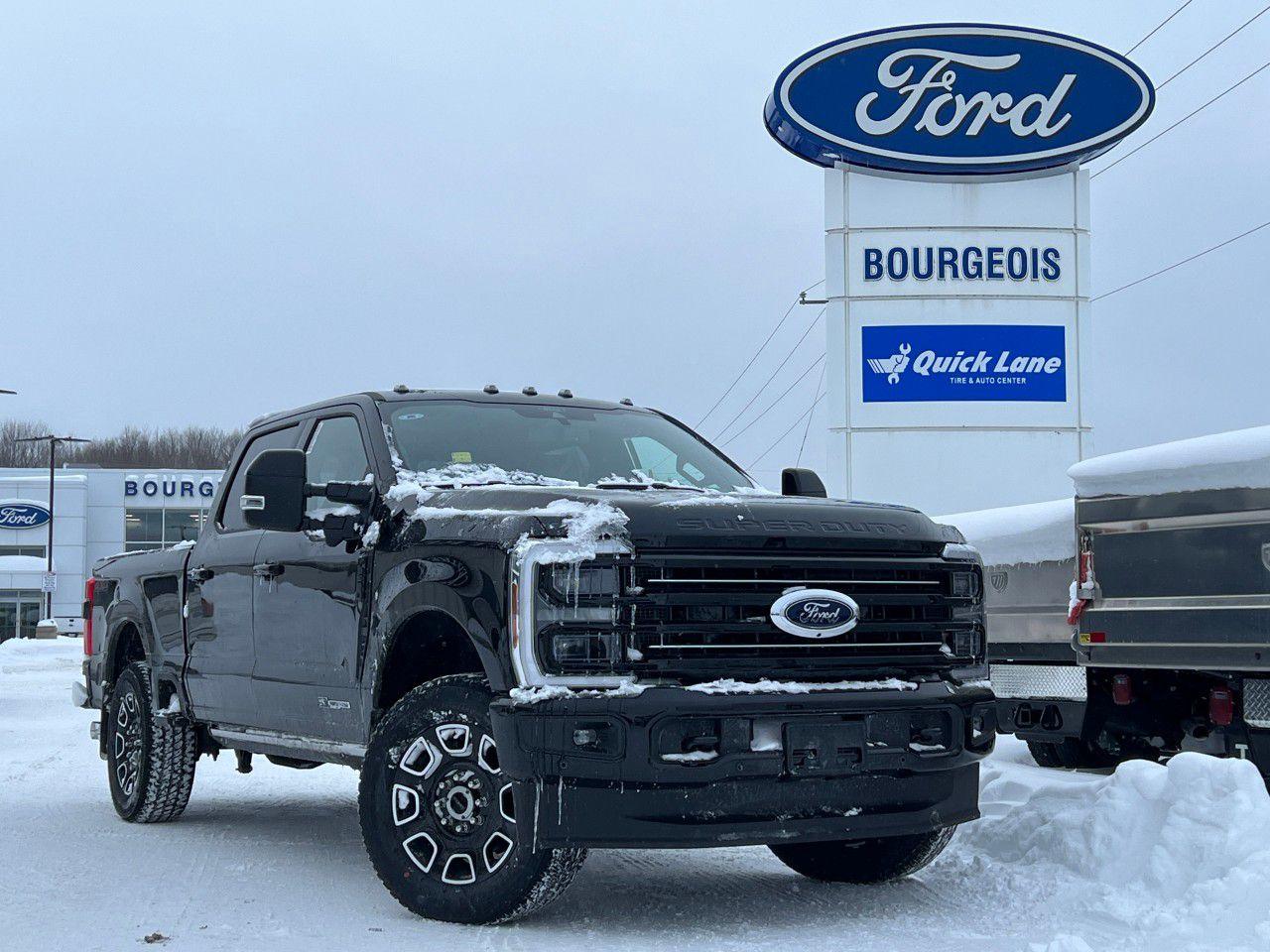 New 2025 Ford F-250 Super Duty SRW PLATINUM 4WD CREW CAB 6.75' BOX for sale in Midland, ON