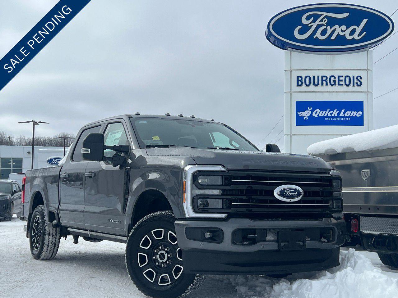 New 2025 Ford F-250 Super Duty SRW PLATINUM 4WD CREW CAB 6.75' BOX for sale in Midland, ON