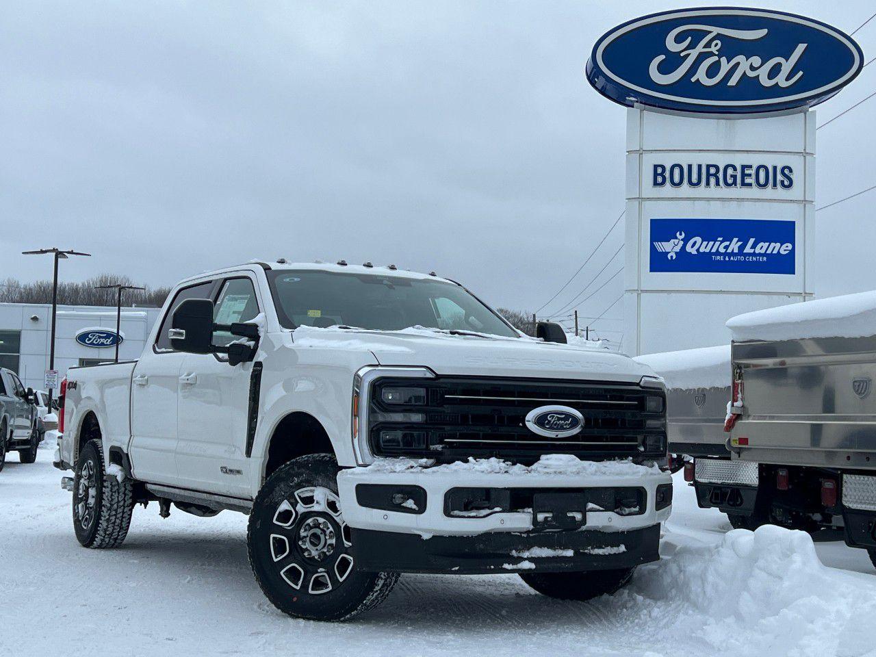 New 2025 Ford F-350 Super Duty SRW PLATINUM 4WD CREW CAB 6.75' BOX for sale in Midland, ON