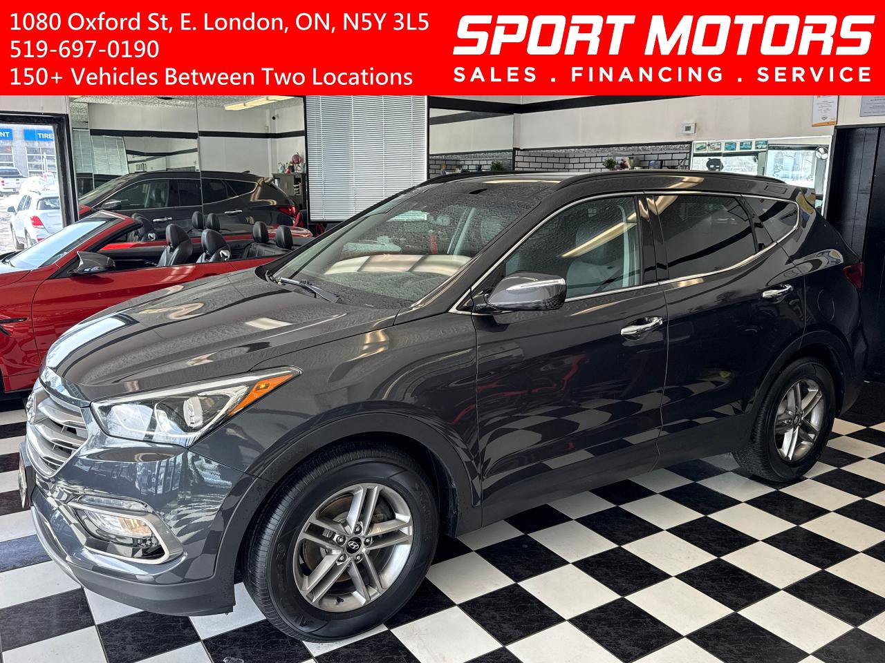 Used 2017 Hyundai Santa Fe Sport Luxury AWD+GPS+PanoRoof+Camera+Power Gate+Leather for sale in London, ON