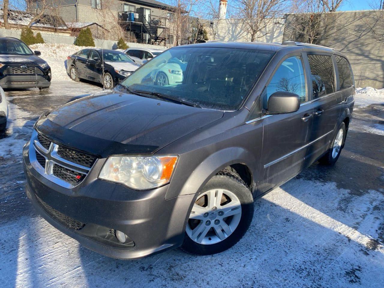 Used 2017 Dodge Grand Caravan Crew NAVI | DVD | Backup Camera | Heated Steering | Heated Seats | Leather for sale in Waterloo, ON