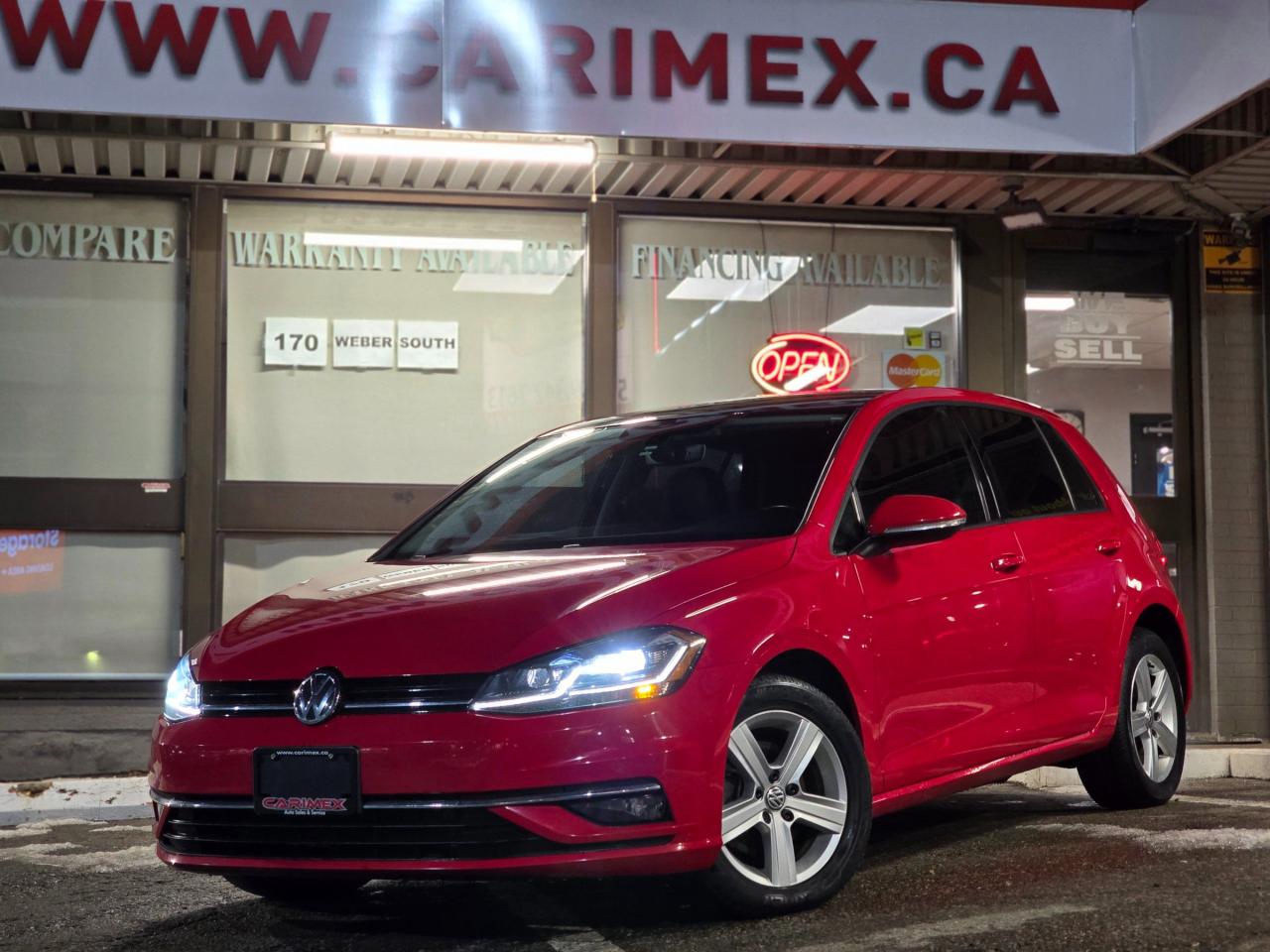 Used 2018 Volkswagen Golf 1.8 TSI Comfortline Sunroof | Leather | Backup Camera | Heated Seats | Apple Car Play | Android Auto for sale in Waterloo, ON