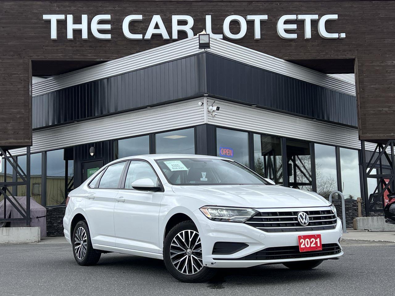 Used 2021 Volkswagen Jetta Comfortline APPLE CARPLAY/ANDROID AUTO, HEATED SEATS, BACK UP CAM, CRUISE CONTROL!! for sale in Sudbury, ON