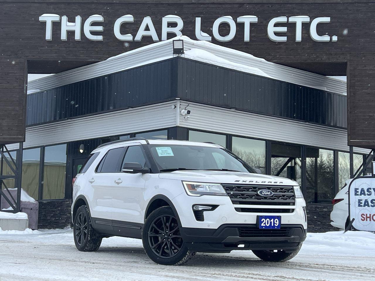 Used 2019 Ford Explorer XLT 3RD ROW 7 PASSENGER, BACK UP CAM, NAV, HEATED SEATS, SIRIUS XM!! for sale in Sudbury, ON