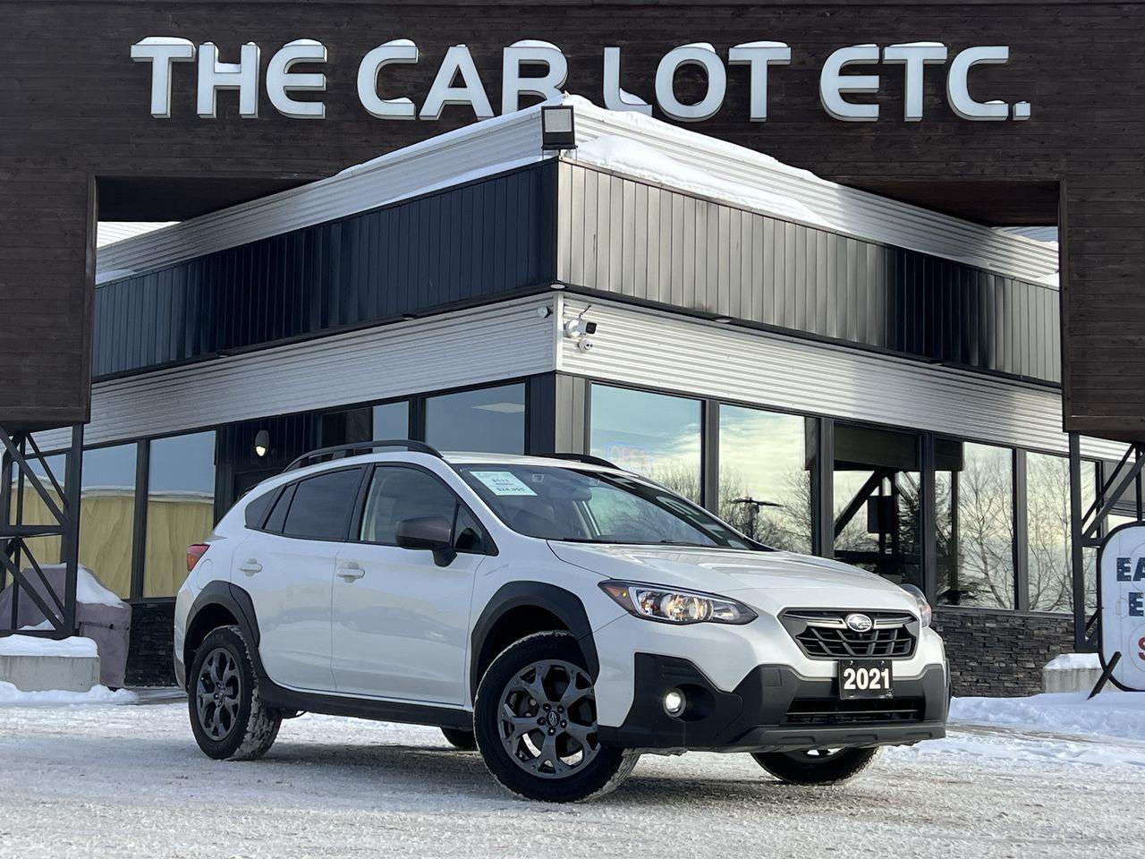 Used 2021 Subaru XV Crosstrek Sport APPLE CARPLAY/ANDROID AUTO, HEATED LEATHER SEATS, BACK UP CAM, SIRIUS XM!! for sale in Sudbury, ON