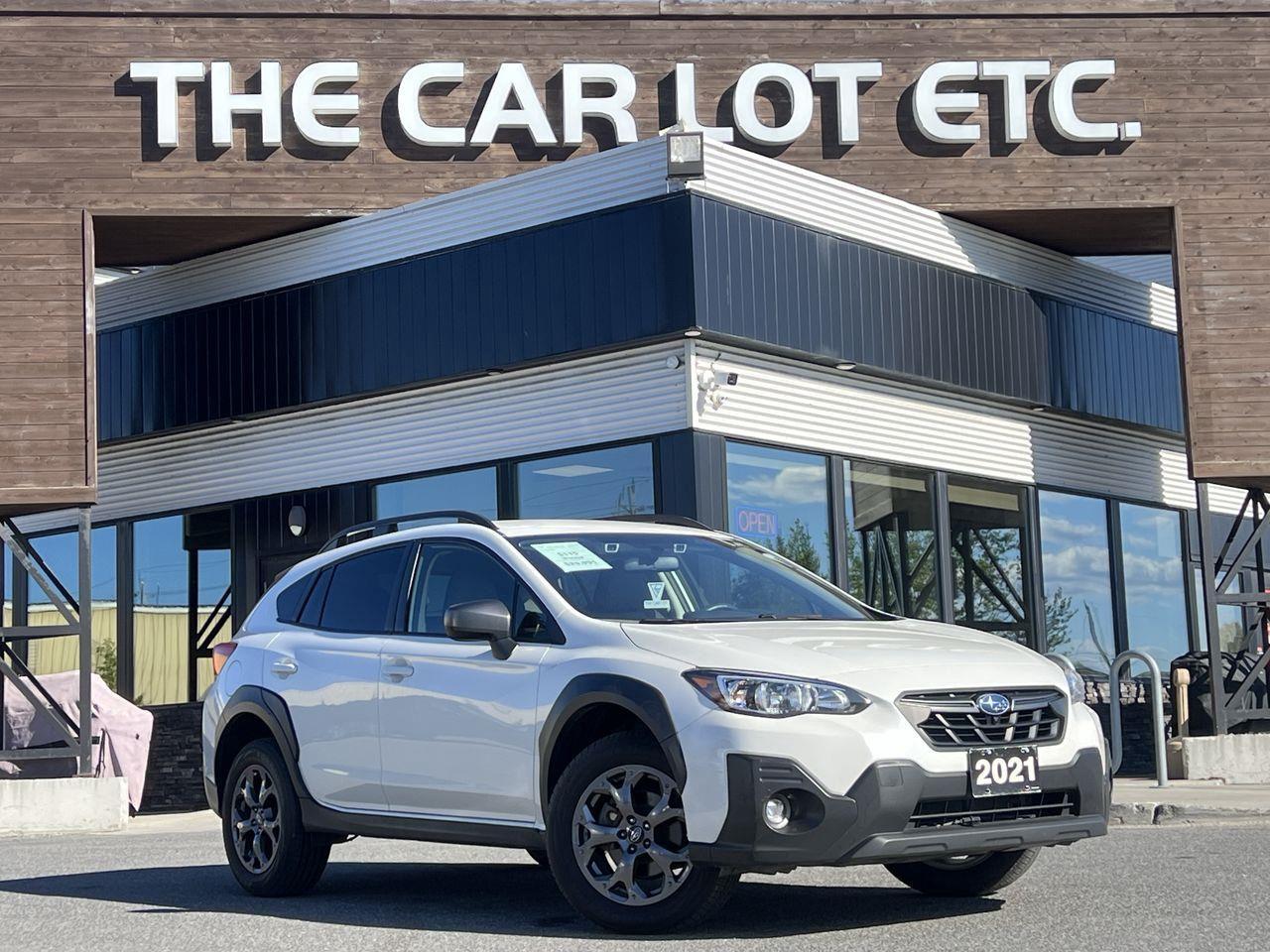 Used 2021 Subaru XV Crosstrek Sport APPLE CARPLAY/ANDROID AUTO, HEATED LEATHER SEATS, BACK UP CAM, SIRIUS XM!! for sale in Sudbury, ON