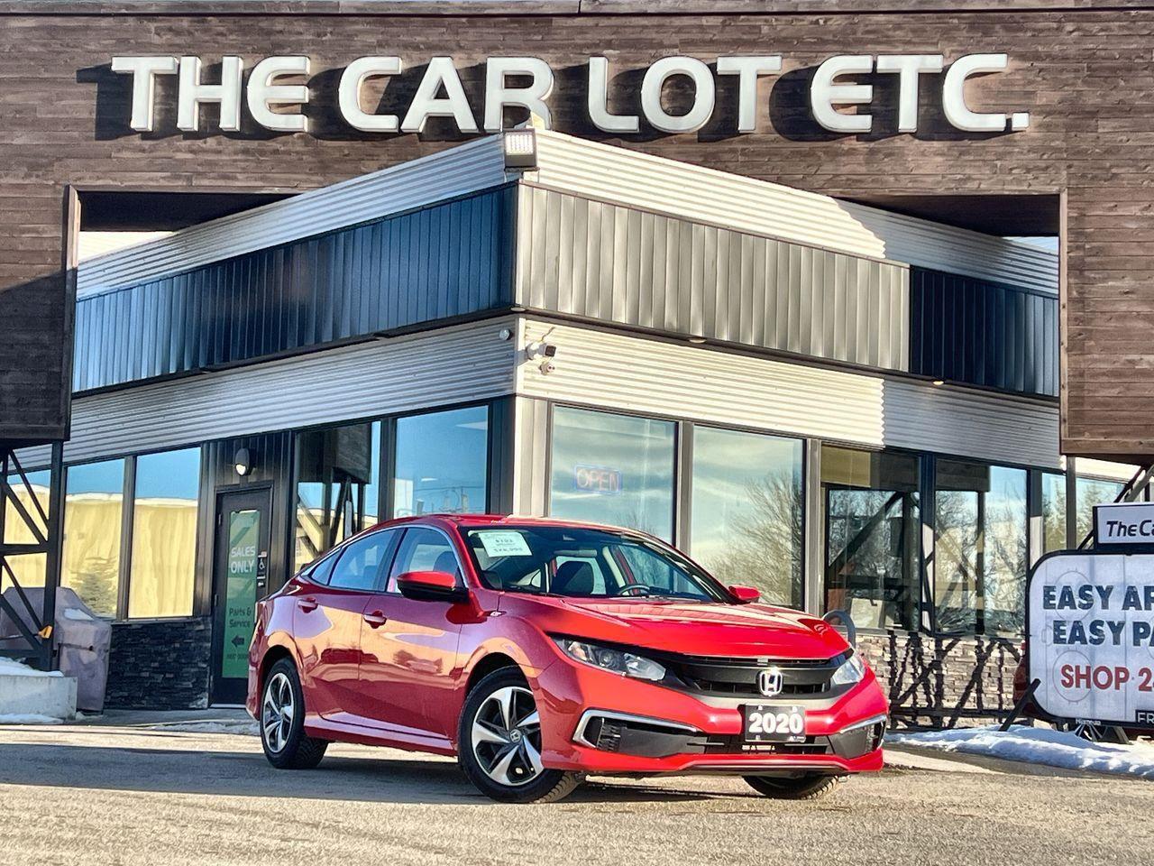 Used 2020 Honda Civic LX APPLE CARPLAY/ANDROID AUTO, HEATED SEATS, CRUISE CONTROL, BACK UP CAM!! for sale in Sudbury, ON