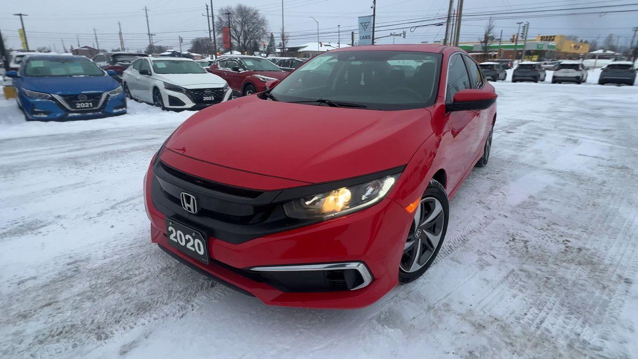 2020 Honda Civic LX APPLE CARPLAY/ANDROID AUTO, HEATED SEATS, CRUISE CONTROL, BACK UP CAM!! Photo