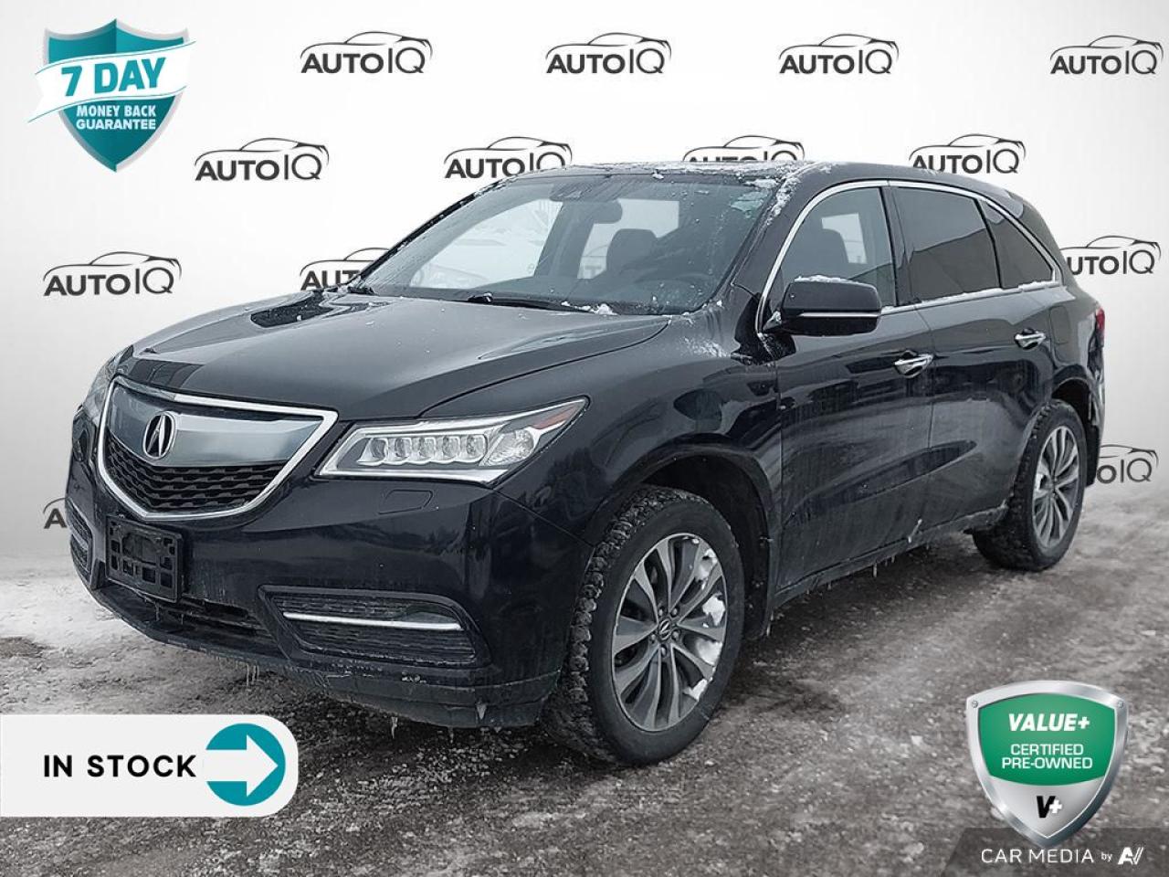 Used 2016 Acura MDX NAVIGATION PACKAGE SH-AWD for sale in Hamilton, ON