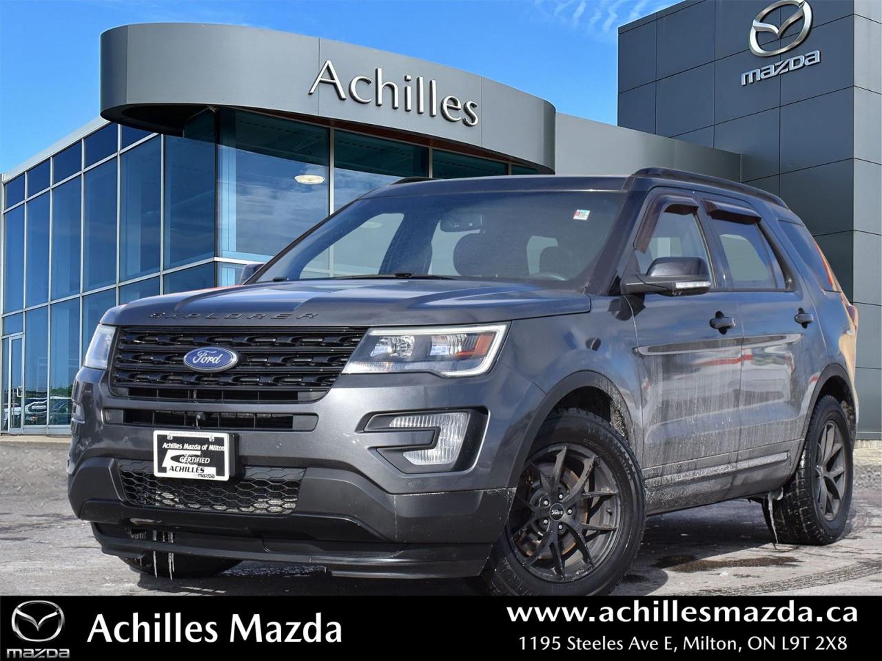 Used 2017 Ford Explorer Sport, 4x4, V6, Moonroof for sale in Milton, ON