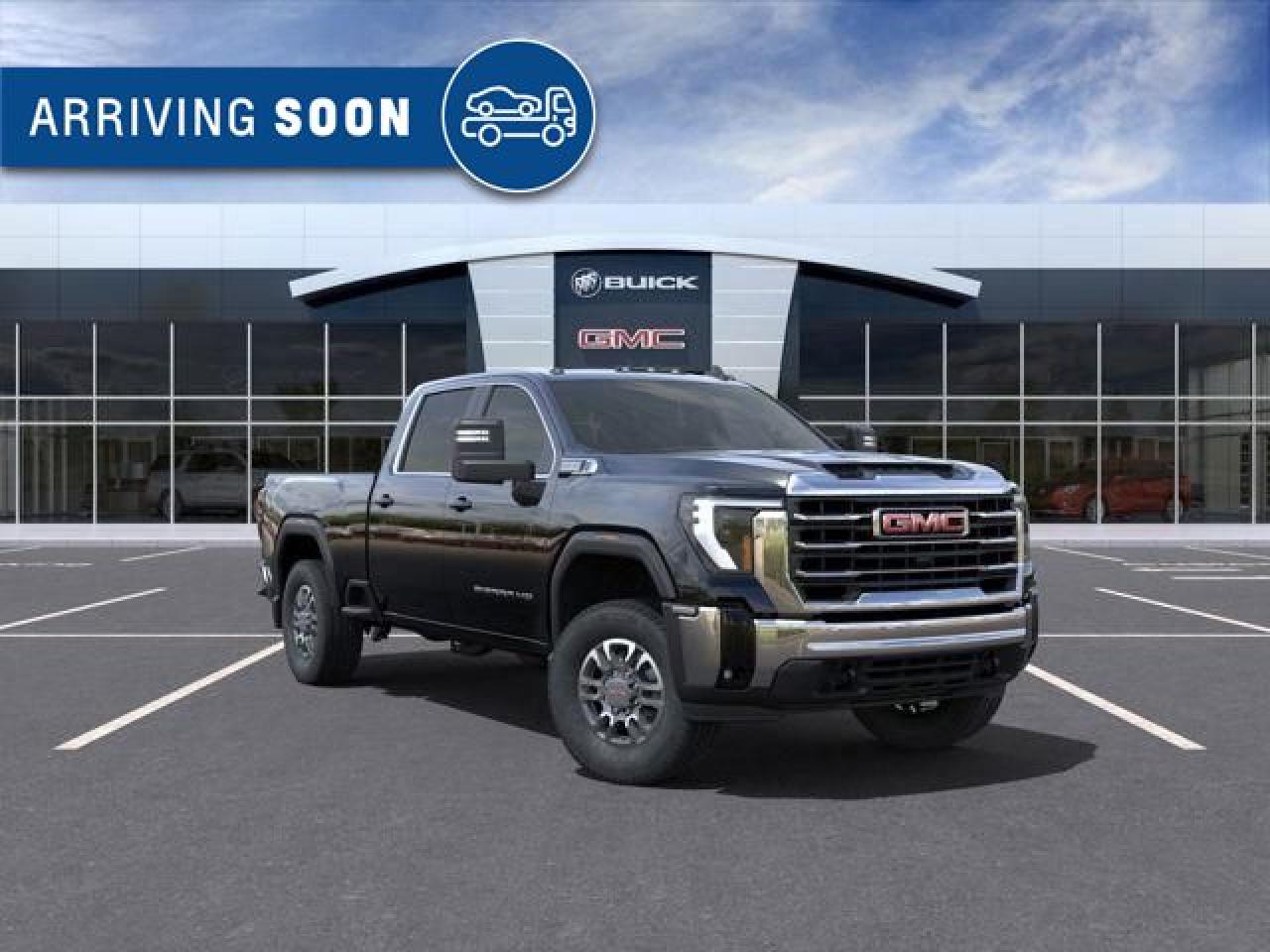 New 2025 GMC Sierra 2500 HD SLE 6.6L V8 WIH REMOTE START/ENTRY, HEATED SEATS, HEATED STEERING WHEEL, CRUISE CONTROL, HD REAR VISION CAMERA, APPLE CARPLAY AND ANDROID AUTO for sale in Carleton Place, ON