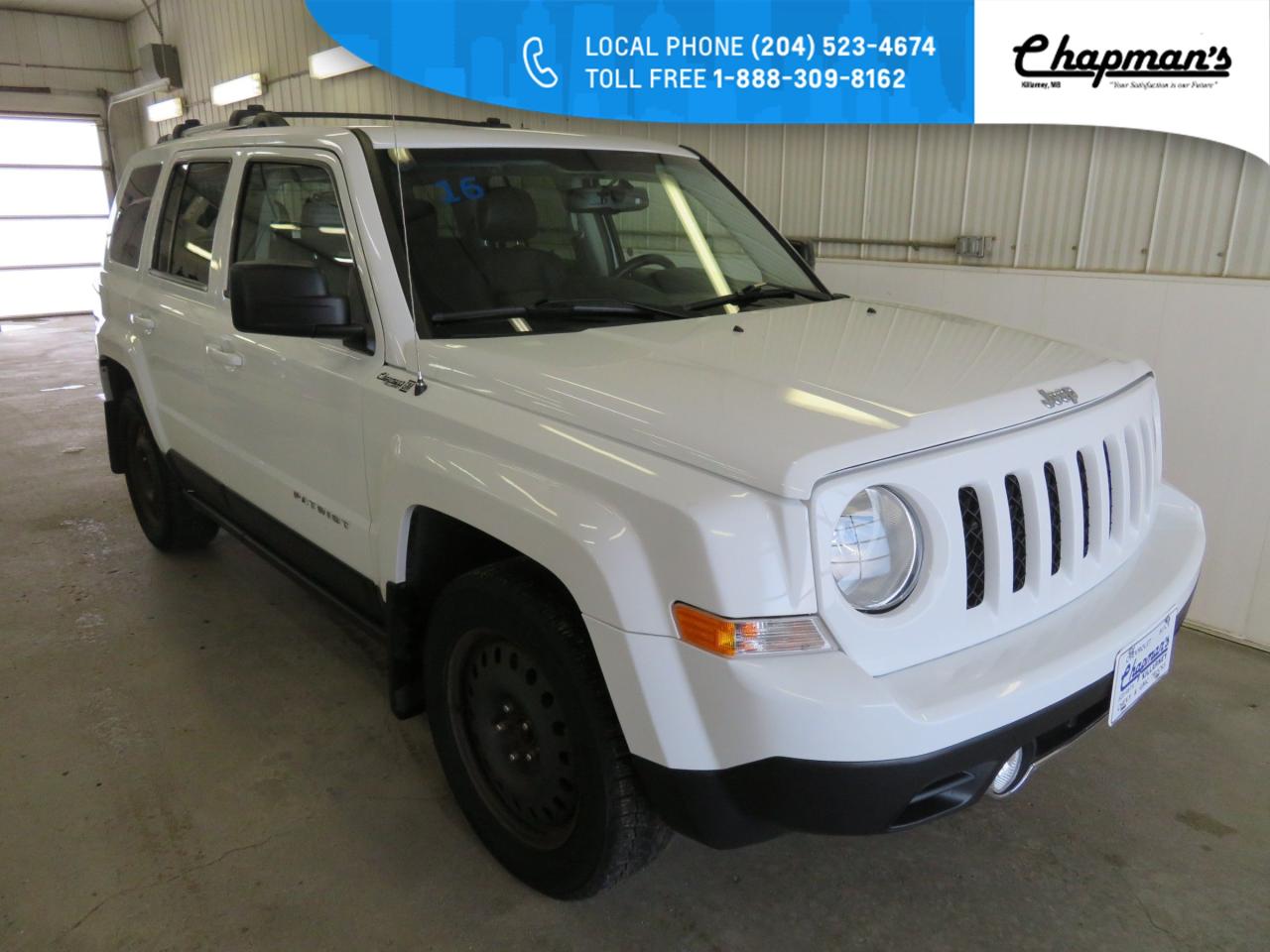 Used 2016 Jeep Patriot Sport/North Heated Front Seats, Remote Start, Power Sunroof for sale in Killarney, MB