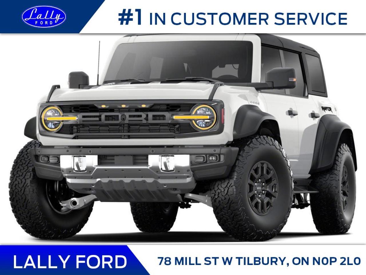 New 2024 Ford Bronco Raptor for sale in Tilbury, ON