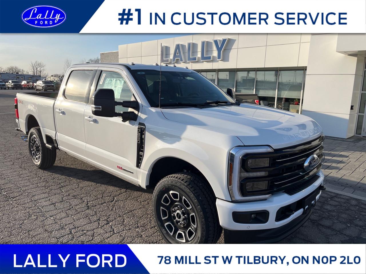 New 2025 Ford F-250 Platinum for sale in Tilbury, ON