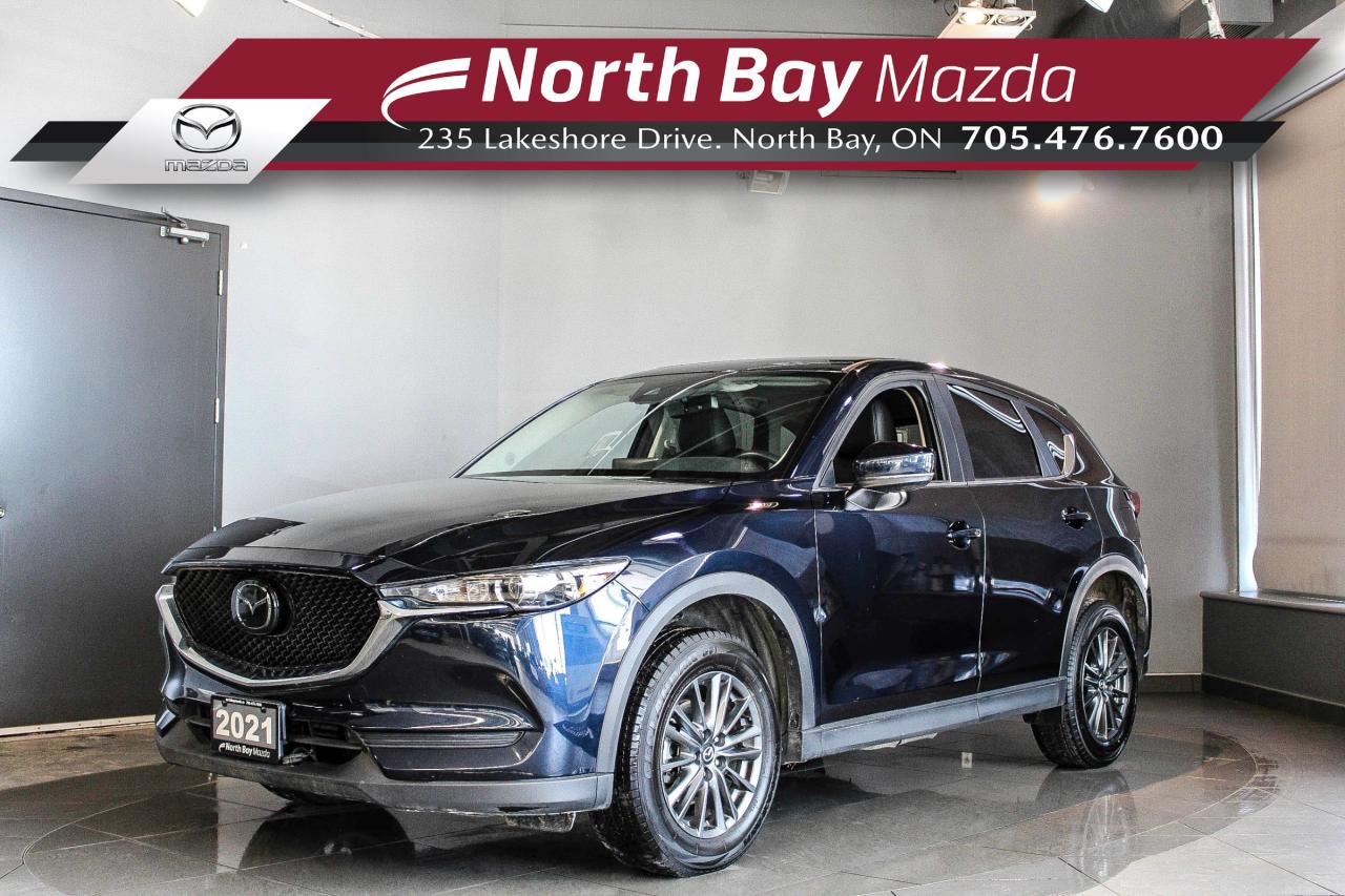 Used 2021 Mazda CX-5 GS LOW KMS! - APPLE CARPLAY AND ANDROID AUTO - HEATED FRONT SEATS for sale in North Bay, ON