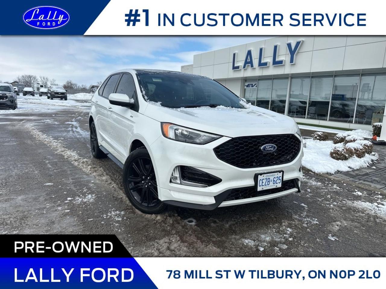 Used 2022 Ford Edge ST Line, Moonroof, Nav, AWD!! for sale in Tilbury, ON