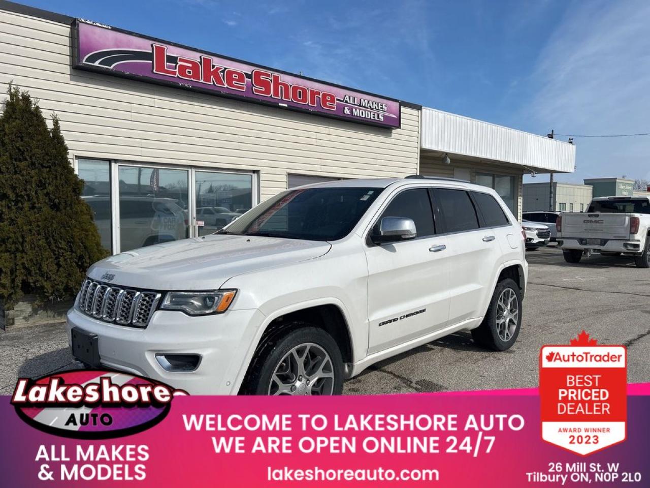 Used 2019 Jeep Grand Cherokee Overland for sale in Tilbury, ON