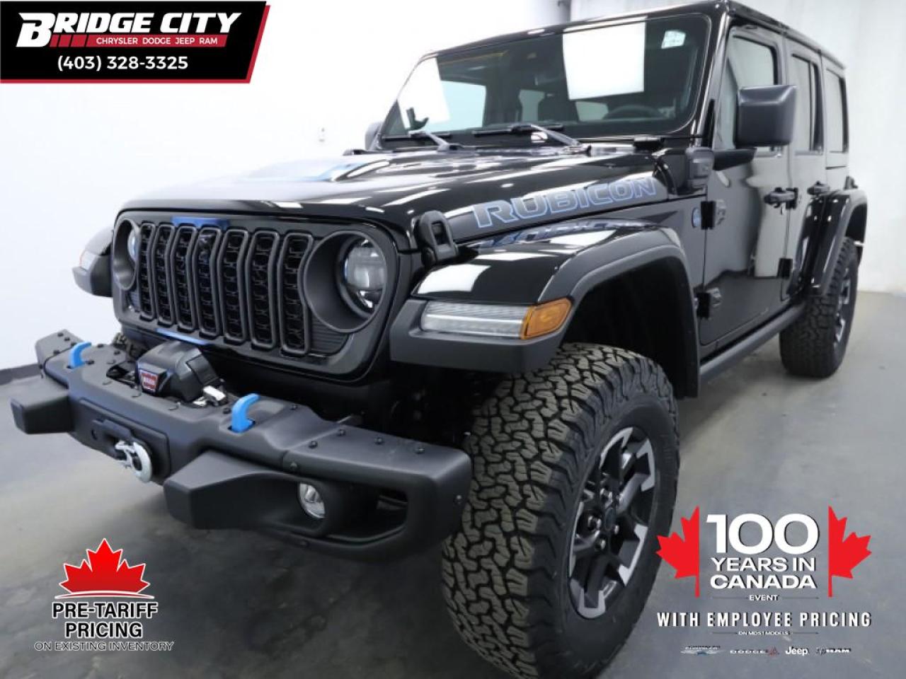 New 2024 Jeep Wrangler 4xe Rubicon - Leather Seats for sale in Lethbridge, AB