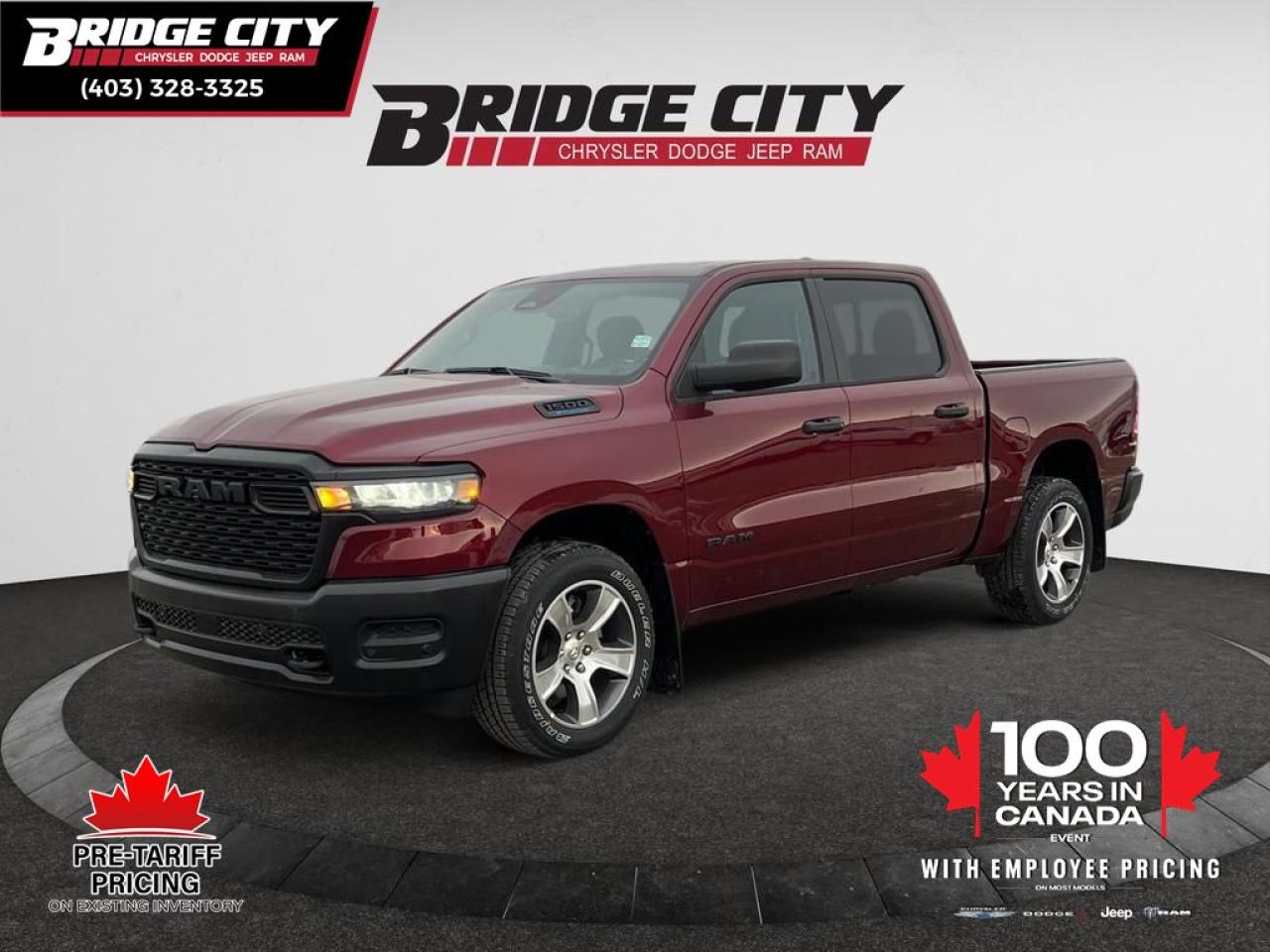 New 2025 RAM 1500 Tradesman -  Remote Start for sale in Lethbridge, AB