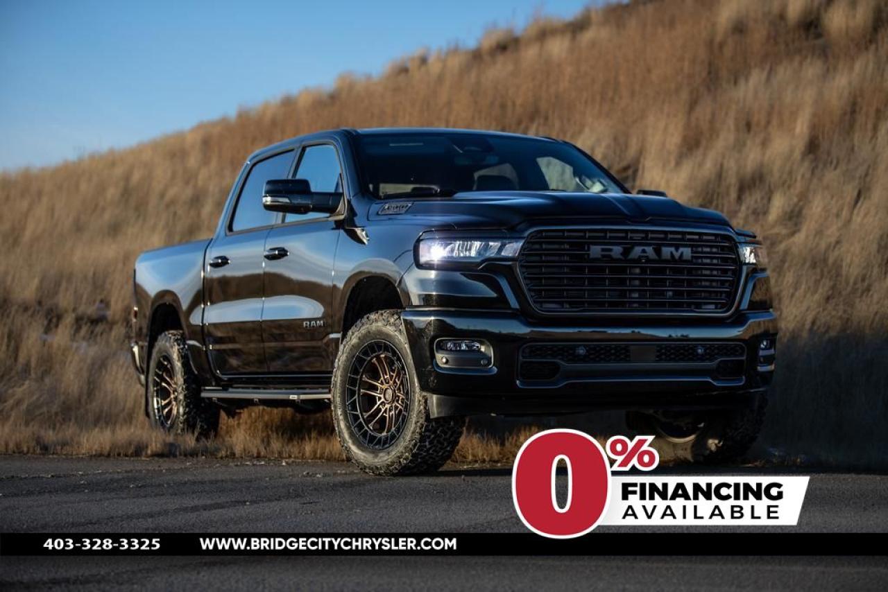 New 2025 RAM 1500 Sport CUSTOM INSTALL: BFG Ko2 TIRES - FUEL WHEELS - LEVELING KIT - RUNNING BOARDS for sale in Lethbridge, AB