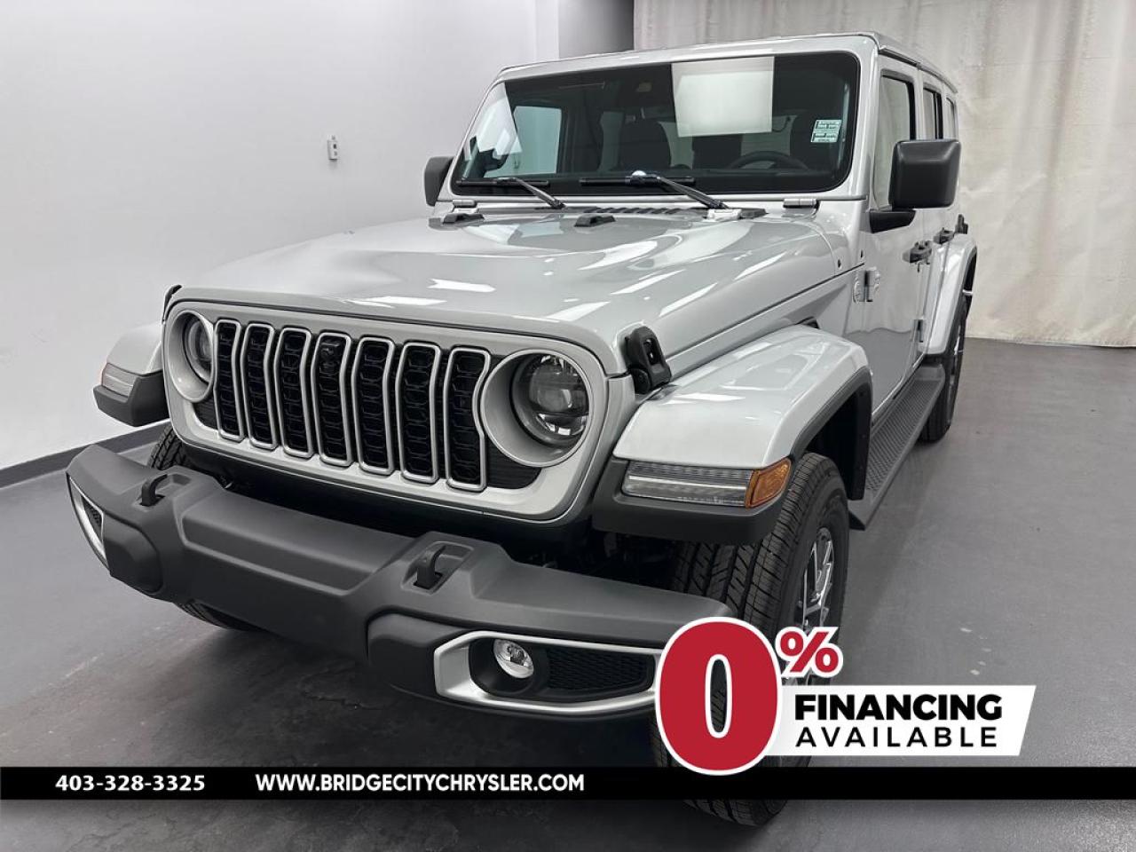 New 2024 Jeep Wrangler Sahara - Trailer Tow -  Safety Group for sale in Lethbridge, AB